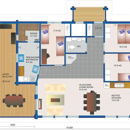 Salkolahti Lomamoekit Langelmaki (Central Finland)